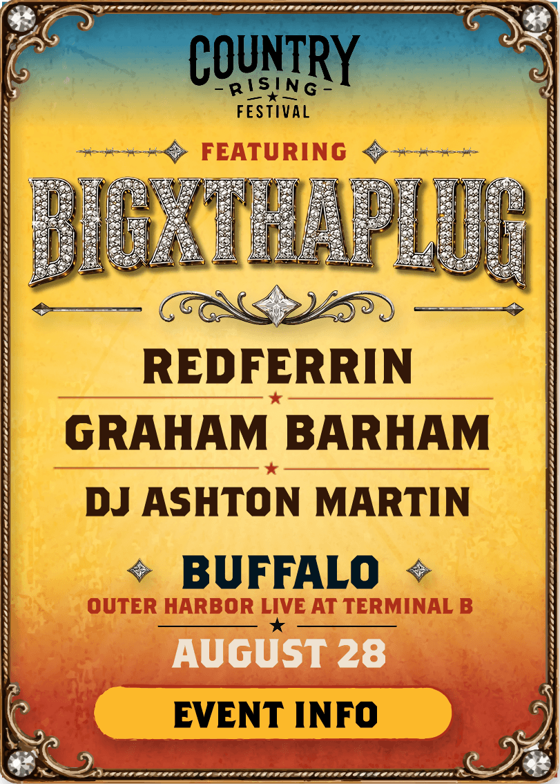 COUNTRY RISING FESTIVAL BUFFALO LINEUP V2